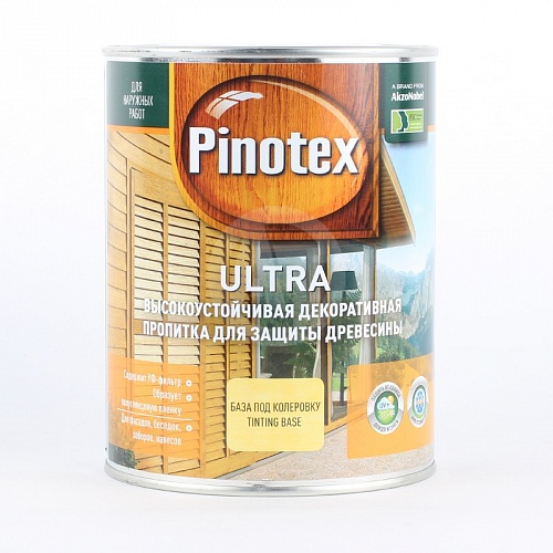 Антисептик "Пинотекс Ультра" (База п/кол)  CLR 1 л Pinotex 42215